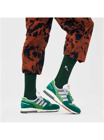 Happy Socks Sokken donkergroen