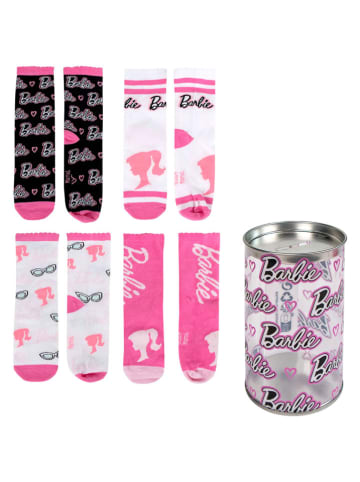 Lucky Socks 4-delige set: sokken "Cerdá life's little momentes" wit/roze/zwart