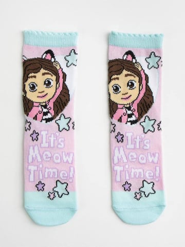 Lucky Socks 3er-Set: Socken "Gabby's dollhouse" in Bunt