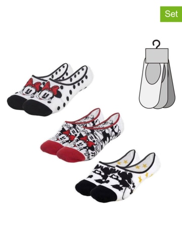 Lucky Socks 3-delige set: wanten rood/zwart/wit