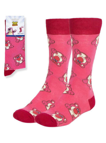 Lucky Socks Socken in Pink/ Rot