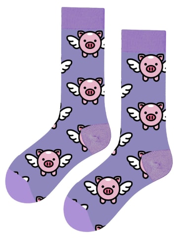 Lucky Socks Skarpety (5 par) ze wzorem