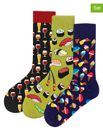 Lucky Socks 3er-Set: Socken in Bunt