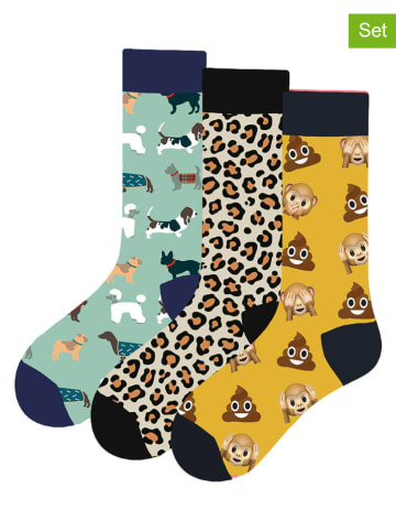 Lucky Socks 3er-Set: Socken in Bunt