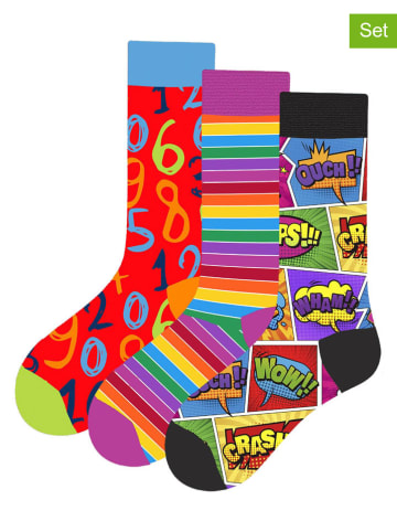 Lucky Socks 3-delige set: sokken meerkleurig