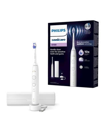 PHILIPS sonicare Szczoteczka soniczna "Philips Sonicare 6100" w kolorze granatowym