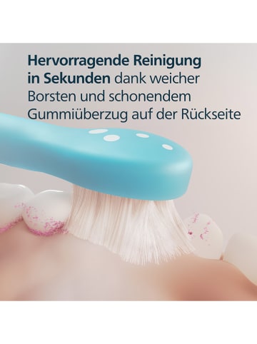 PHILIPS sonicare Wymienne końcówki (2 szt.) "Kids" w kolorze białym
