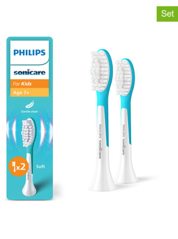 PHILIPS sonicare Wymienne końcówki (2 szt.) "Kids" w kolorze białym