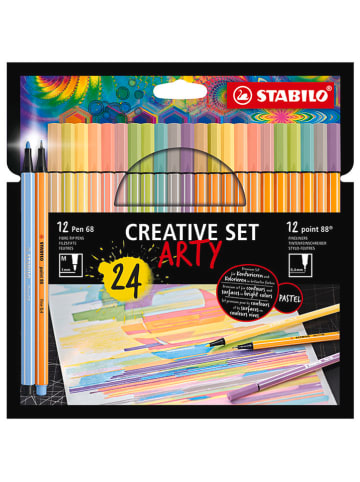 STABILO 24-częściowy zestaw "STABILO point 88 & Pen 68 - ARTY"