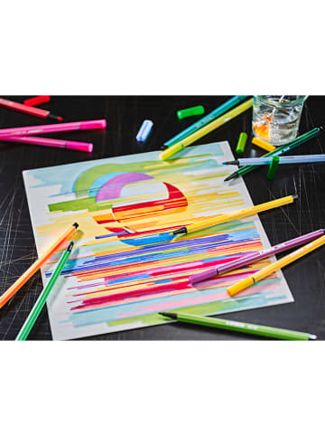 STABILO Filzschreiber "Pen 68 Arty" - 65 Stück