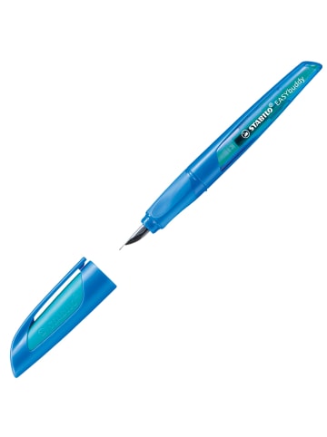 STABILO Schulfüller "STABILO EASYbuddy" - Feder M - Blau-Blau(löschbar)