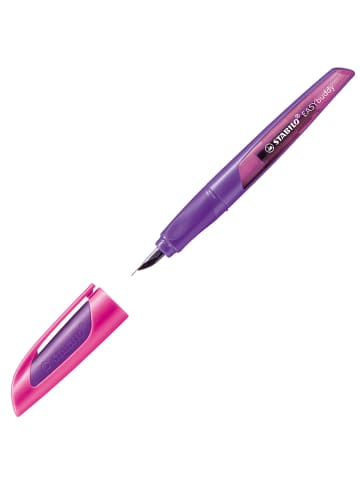 STABILO Schrijfleer-vulpen "Easy buddy - Feder M" paars/roze