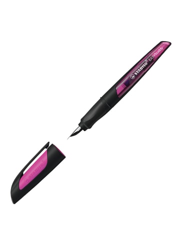 STABILO Schulfüller "STABILO EASYbuddy" - Feder M - Schwarz-Pink(löschbar)