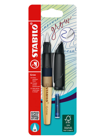 STABILO Vulpen "Grow" lichtbruin/donkerblauw