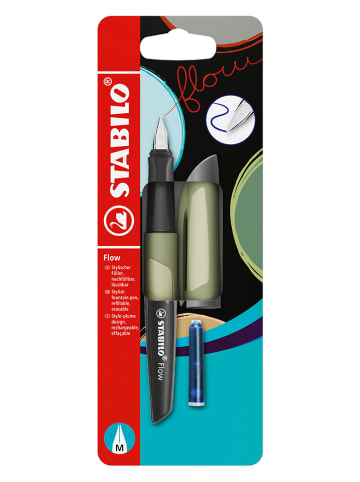 STABILO Füller "STABILO Flow MONOCHROME" in Khaki