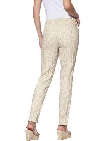 Heine Broek beige/antraciet