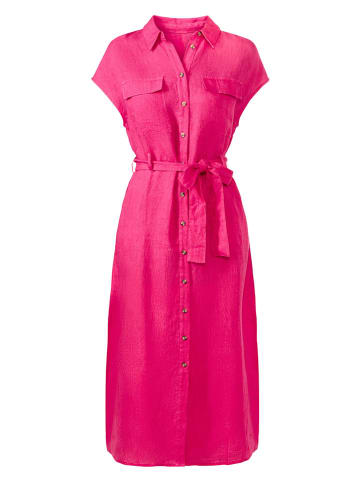 Heine Leinen-Kleid in Pink