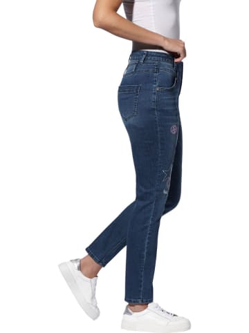 Heine Spijkerbroek - skinny fit - donkerblauw