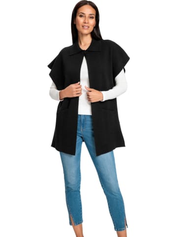Heine Poncho zwart