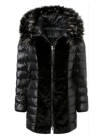 Heine Wende-Daunenmantel in Schwarz