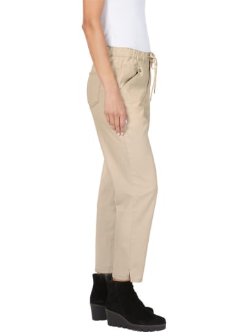 Heine Stoffen broek beige