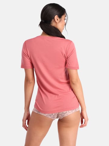 KARI TRAA Woll-Funktionsshirt "Lucie" in Pink