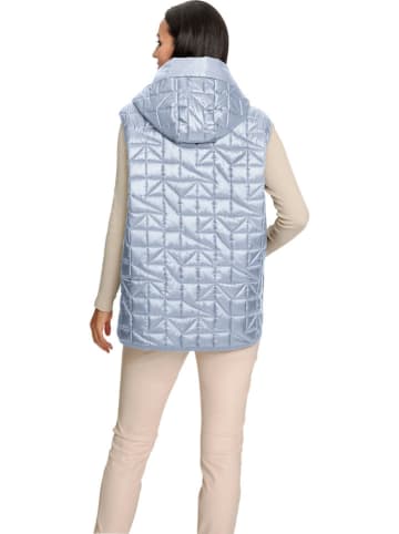 Heine Doorgestikte bodywarmer lichtblauw