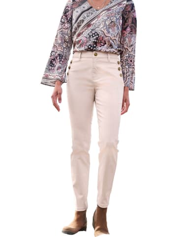 Heine Dżinsy - Slim fit - w kolorze beżowym