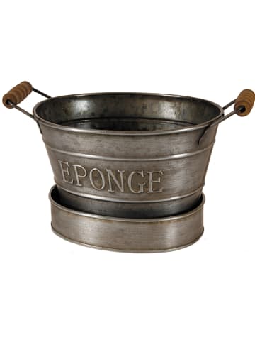 Anticline Koszyk w kolorze srebrnym - 22 x 11 x 13,5 cm