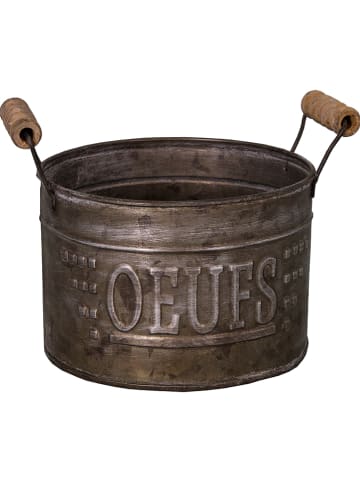 Anticline Aufbewahrungskorb in Braun - (B)16,5 x (H)12,5 cm