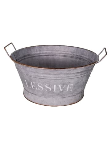 Anticline Wasmand "Lessive" zilverkleurig - (B)45,5 x (H)23 cm