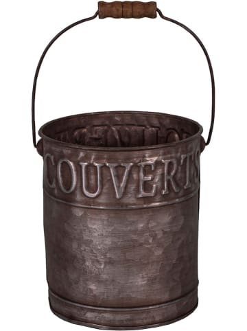 Anticline Besteckhalter in Braun - (H)27,5 x Ø 14 cm