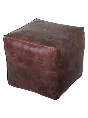 Anticline Poef bruin - (B)40 x (H)40 x (D)40 cm