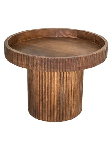 Anticline Bijzettafel bruin - (H)36,5 x Ø 50 cm