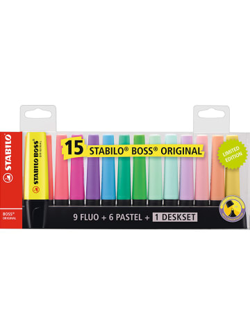 STABILO Markeerstift "Boss" - 15 stuks