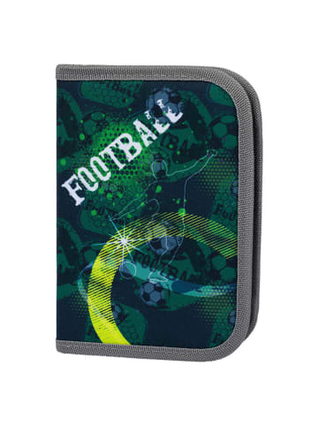 BAAGL Piórnik "Football" w kolorze zielonym