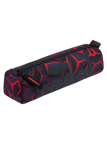 BAAGL Schlamperetui "Red Polygon" in Dunkelblau