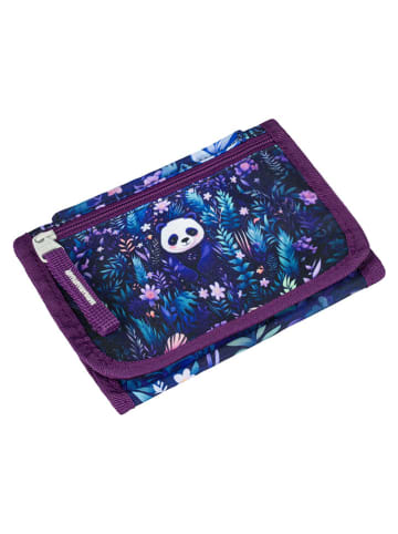 BAAGL Portfel "Jungle Panda" w kolorze niebieskim