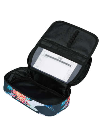 BAAGL Etui "Birds" donkerblauw