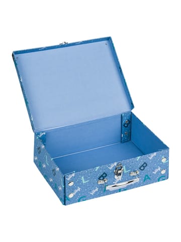 BAAGL Aufbewahrungskoffer "Logo" in Blau - (L)32,5 x (B)10,5 x (H)26 cm