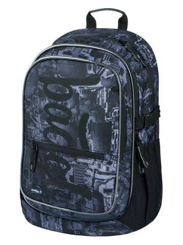 BAAGL Tornister "Core" w kolorze szarym - 29 x 20 x 43 cm