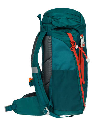 BAAGL Outdoorrucksack "Tracker Roj" in Petrol/ Orange - (L)26 x (B)13 x (H)42 cm