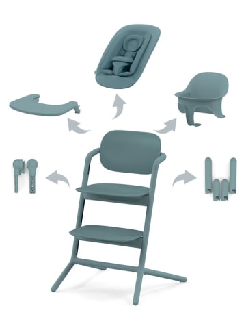 Cybex 4in1-Hochstuhl "Lemo" in Blau