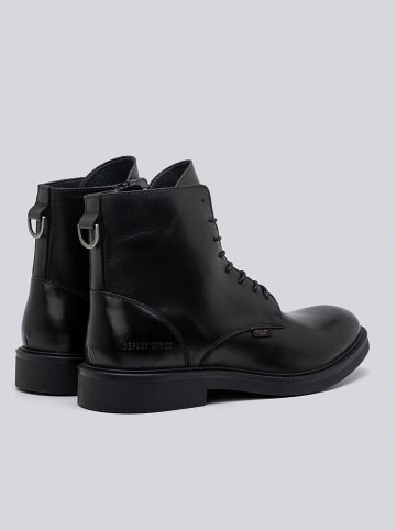 Replay Leren boots zwart
