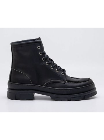 Replay Leder-Boots in Schwarz
