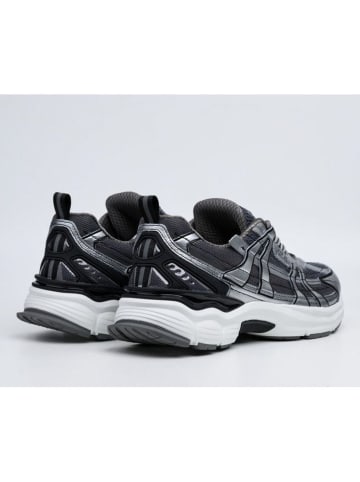Replay Sneakers zilverkleurig/zwart