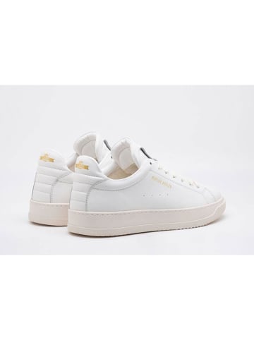 Replay Leren sneakers wit