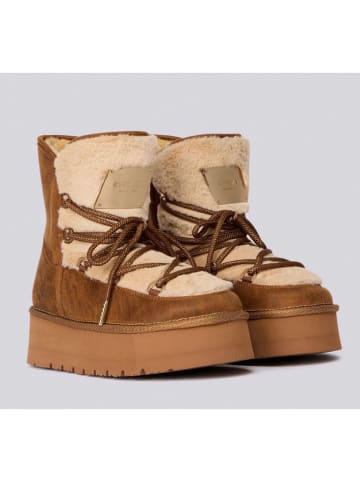 Replay Winterboots in Hellbraun/ Beige