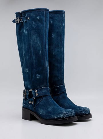 Replay Kozaki w kolorze granatowym