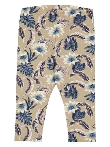 müsli Leggings in Beige/ Hellblau